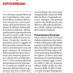 Rassegna stampa EspoVerbano: Cdt 8 Novembre 2024