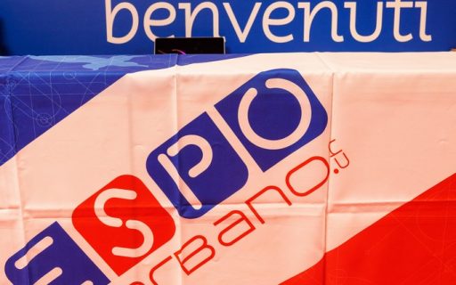 Bandiera di benvenuto EspoVerbano, fiera d'autunno del Locarnese