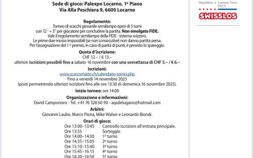Ticino Night & Day Ottobre-Novembre 2025