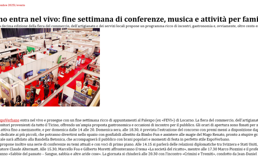Cdt Online 14 novembre 2025