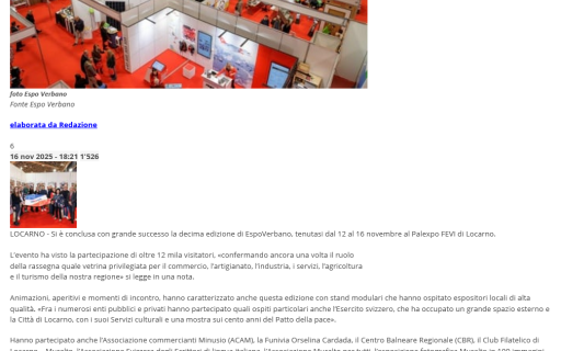 TIO 16 novembre 2025