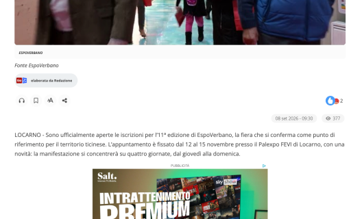 Tio Settembre 2026