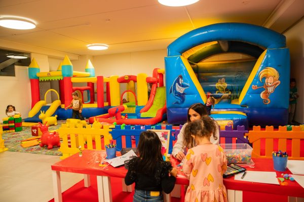 Il parco giochi gonfiabile per bambini a EspoVerbano