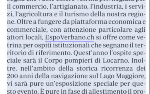 laRegione, 3 ottobre 2026: 